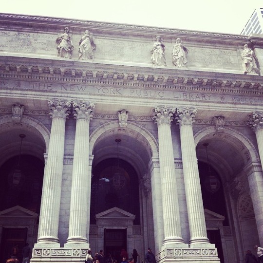 THE New York Public Library..sigh*